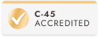 C-45 Accredited Badge