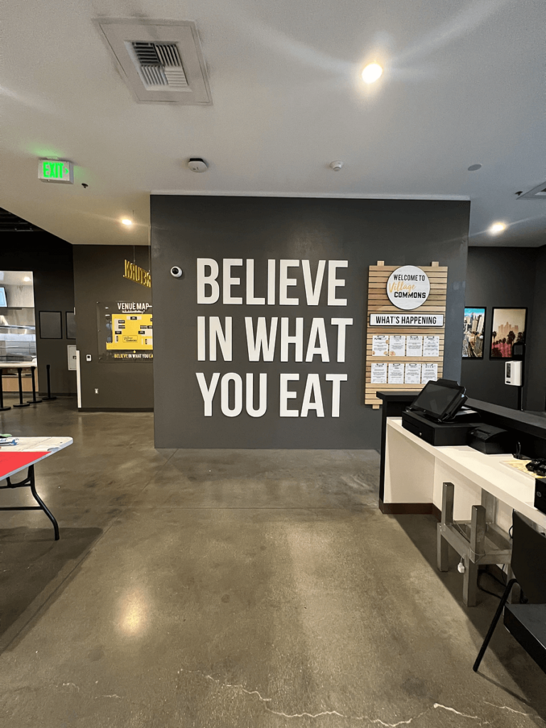 Interior PVC Wall Signage