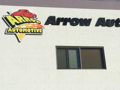 Arrow AutomotiveAzusa, Los Angeles CountyScope of work: Fabricate and install non illuminated channel logo