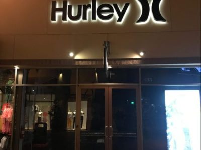 HurleyCommerce, Los Angeles CountyScope of work: Fabricate and install reverse lit channel letters