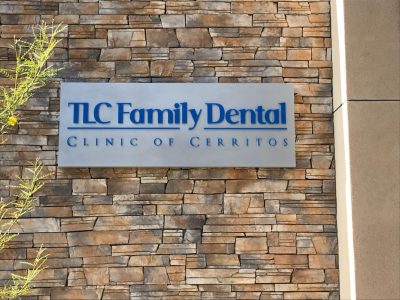 Custom light box sign for TLC Family Dental
